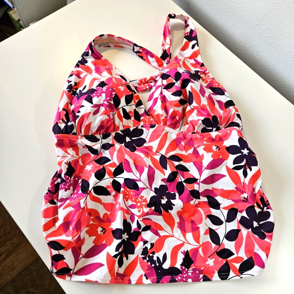 Lands' End Swimsuit Top Size 16